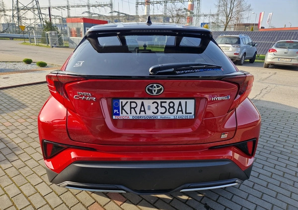 Toyota C-HR cena 121500 przebieg: 61000, rok produkcji 2022 z Skawina małe 352